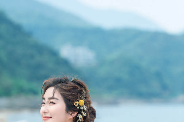 金夫人婚纱摄影小清新案例