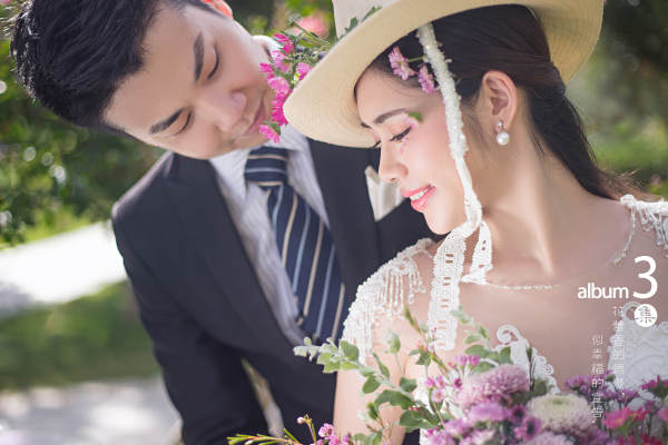 浩信百年婚纱摄影海景案例