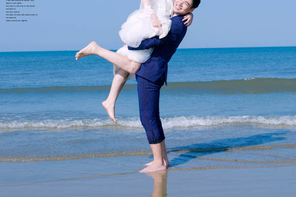 红馆视觉婚纱摄影花海案例