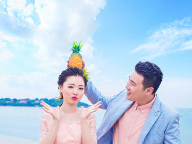 洛可婚纱摄影工作室小清新案例