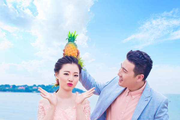 洛可婚纱摄影工作室小清新案例