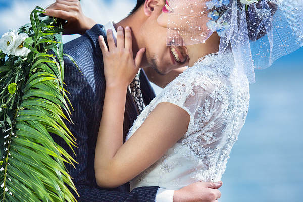 爱丽丝婚纱摄影海景案例