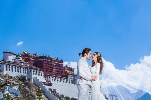 金夫人婚纱摄影城市地标案例