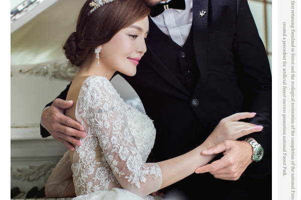巴黎婚纱摄影韩式案例