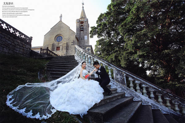 美集影社婚纱摄影工作室欧美案例
