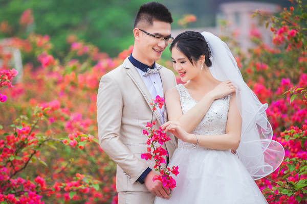 八号印相馆婚纱摄影小清新案例