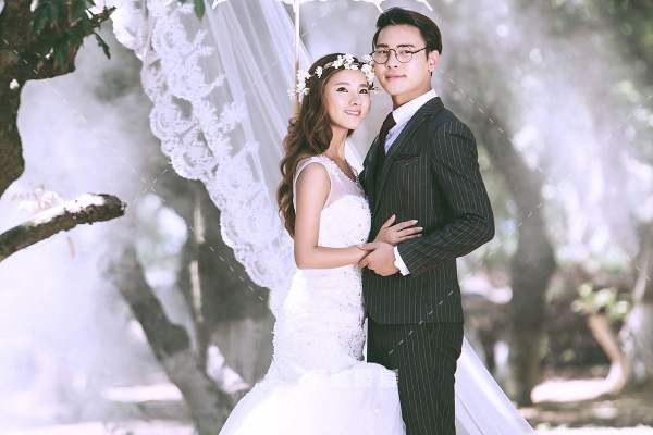 韩格聚爱婚纱摄影园林案例