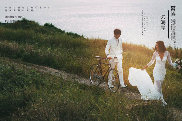 青禾婚纱摄影海景案例