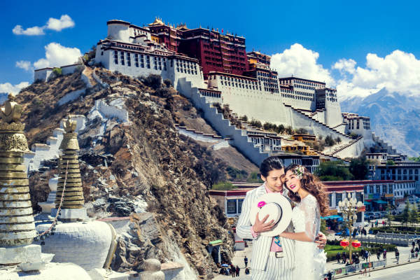 金夫人婚纱摄影个性案例