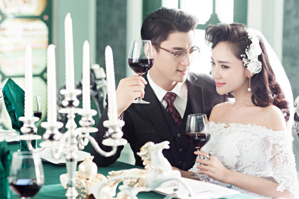 巴黎婚纱精致摄影套系