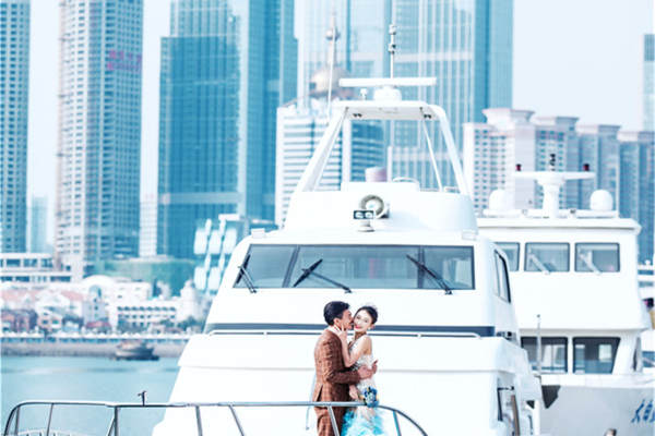 米兰国际婚纱摄影性感案例