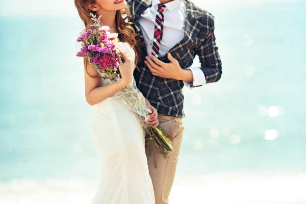 钟爱一生婚纱摄影海景案例