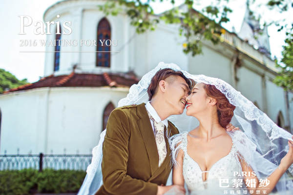 马巴黎婚纱摄影花海案例