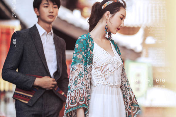 蒙娜丽莎婚纱摄影个性案例