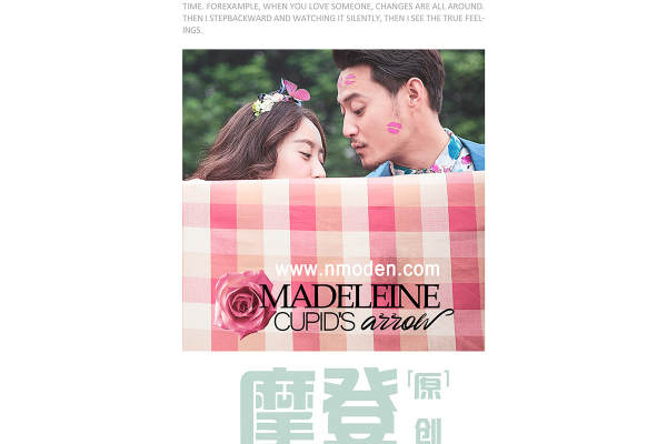 摩登视觉婚纱摄影店花海案例