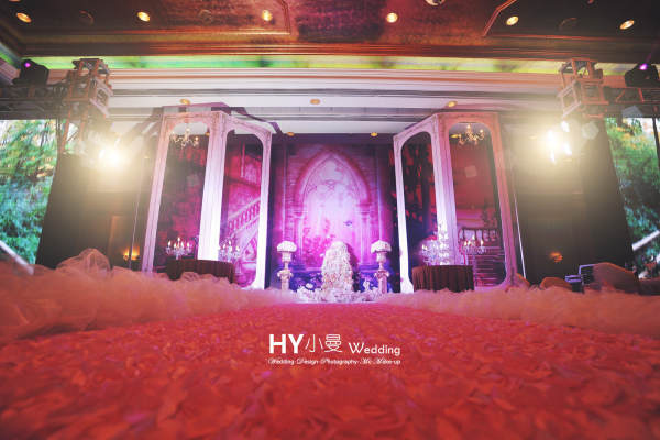 HY小曼wedding香槟色案例