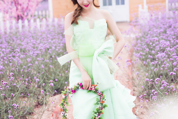 梦迪莎婚纱摄影会馆花海案例