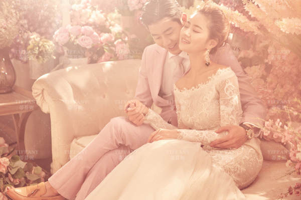 蒂芬妮婚纱摄影小清新案例