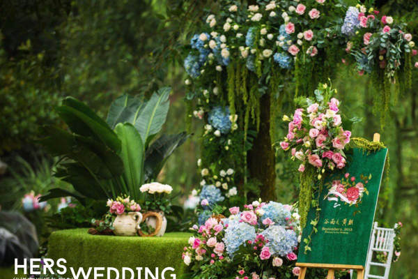 HersWedding优悦婚礼绿案例