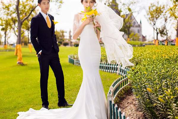 DM STUDIO蒂爱慕婚纱摄影小清新案例