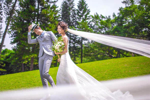 青禾婚纱摄影花海案例
