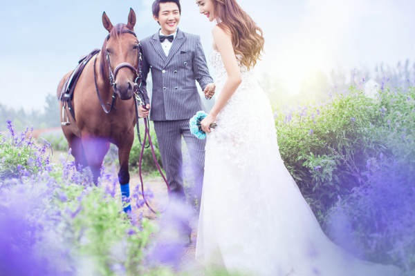 曼帝婚纱摄影小清新案例