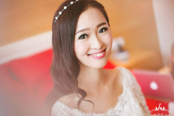 天津恋人婚礼银白案例