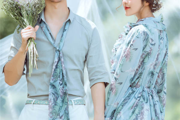 金夫人婚纱摄影小清新案例