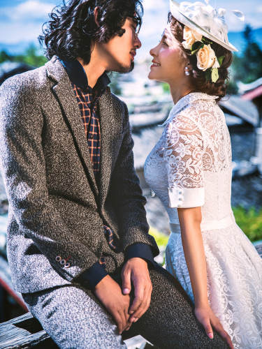 爱丽丝婚纱摄影海景案例