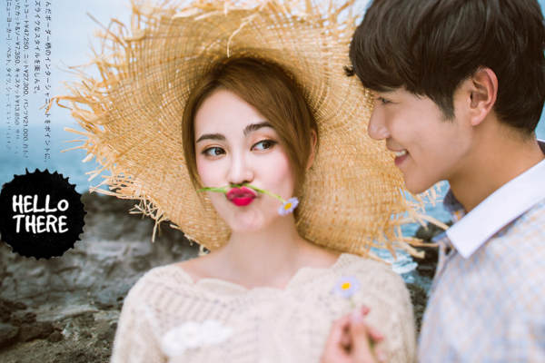 DM STUDIO蒂爱慕婚纱摄影小清新案例