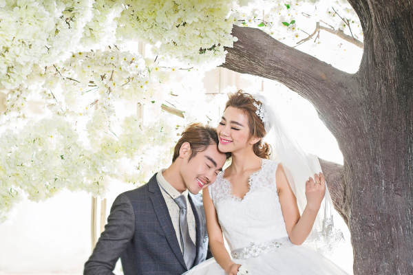 上花轿国际婚纱摄影樱花梦案例