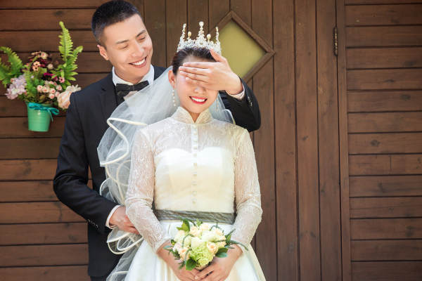 曼迪国际婚纱摄影海景案例