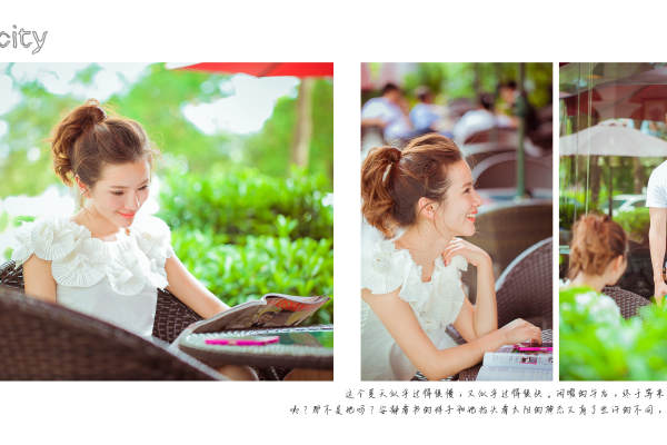 第一夫人婚纱摄影街拍案例