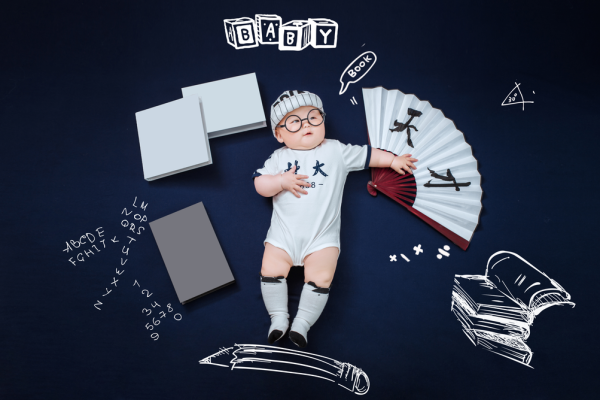 【百天照】·3个主题·3套服装·18张精修·拍摄90分钟