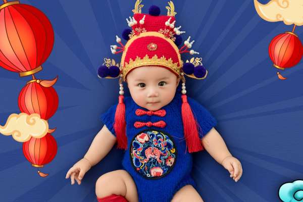 【百天照】·3个主题·3套服装·18张精修·拍摄120分钟