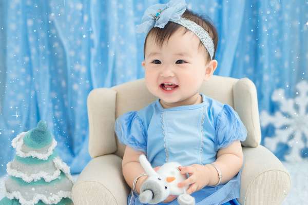 【周岁照】·4个主题·4套服装·24张精修·拍摄120分钟
