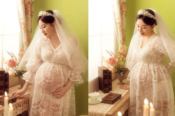 【孕照】·2个主题·2套服装·16张精修·拍摄120分钟