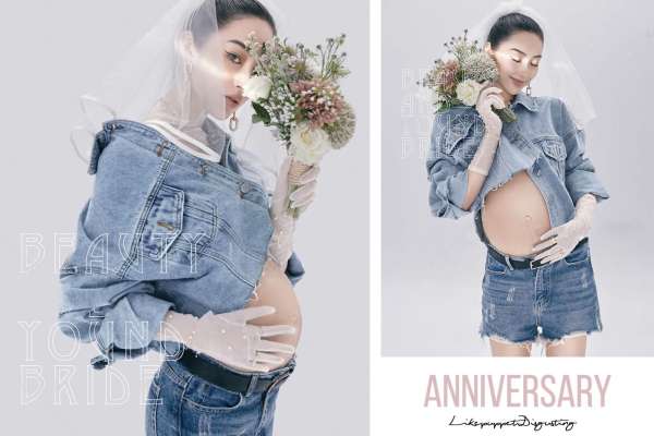 【孕妇照】·4个主题·4套服装·22张精修·拍摄150分钟