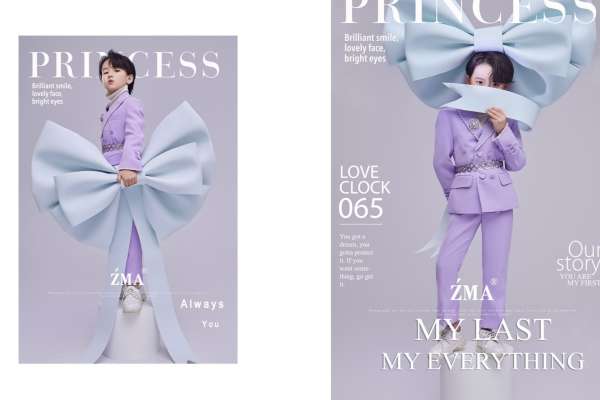 【儿童摄影】·1个主题·3套服装·40张精修·拍摄60分钟