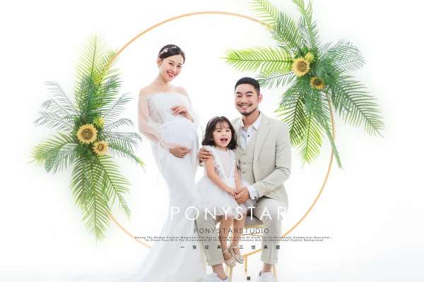 【孕妇照】·3个主题·3套服装·12张精修·拍摄90分钟