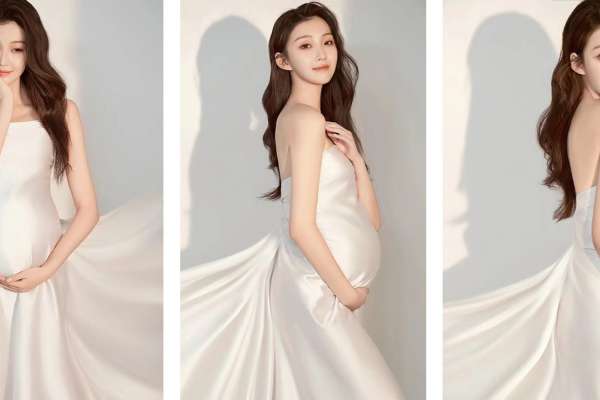 【孕妇照】·3个主题·3套服装·12张精修·拍摄300分钟