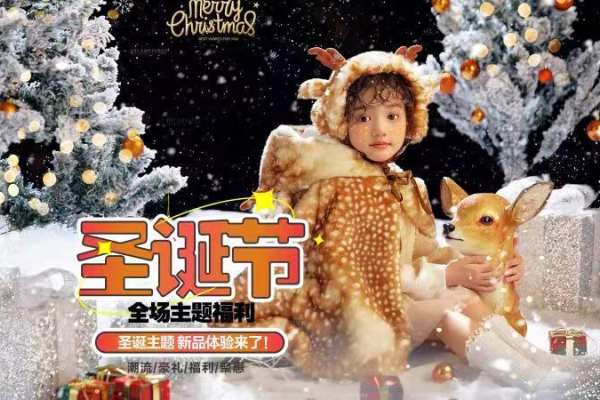 【圣诞照】·2个主题·2套服装·10张精修·拍摄120分钟