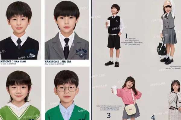 【入园照】·6个主题·1套服装·1张精修·拍摄30分钟