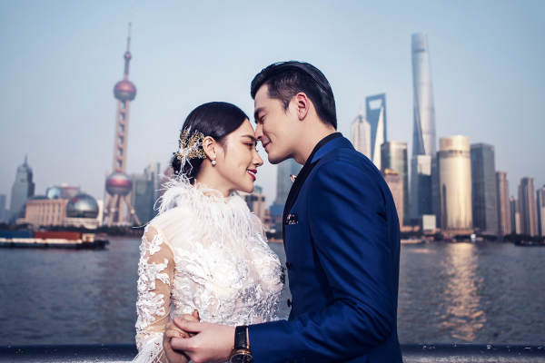纽约纽约婚纱摄影典范宫殿教堂案例