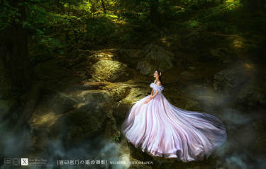 信印名门婚纱摄影花海案例