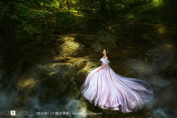 信印名门婚纱摄影花海案例