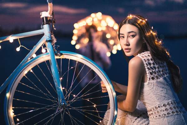古摄影婚纱海景案例