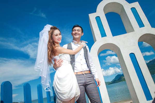 天使婚纱影楼海景案例
