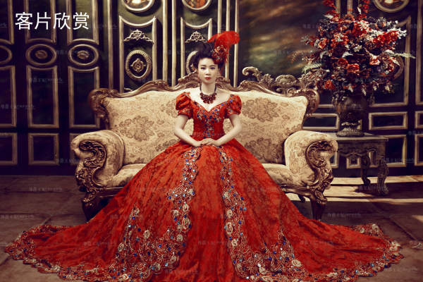 尊爵王妃国际婚纱摄影宫殿教堂案例