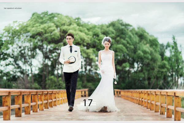 青炜婚纱摄影九龙湖湿地案例